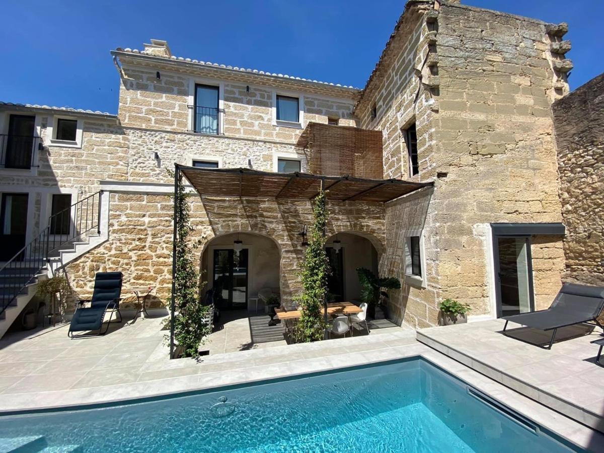 Bed and Breakfast La Cour St Siffret- Uzès Saint-Siffret Esterno foto
